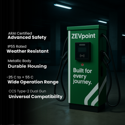 Nova 240kW DC Charger | Dual Gun