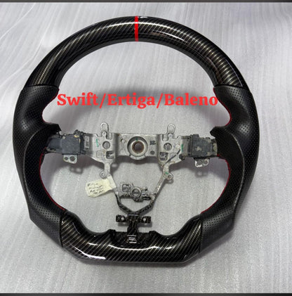 Aftermarket Carbon Steering Wheel for Maruti Suzuki Swift